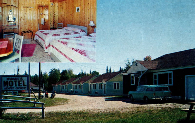 Margrets Motel - Old Postcard